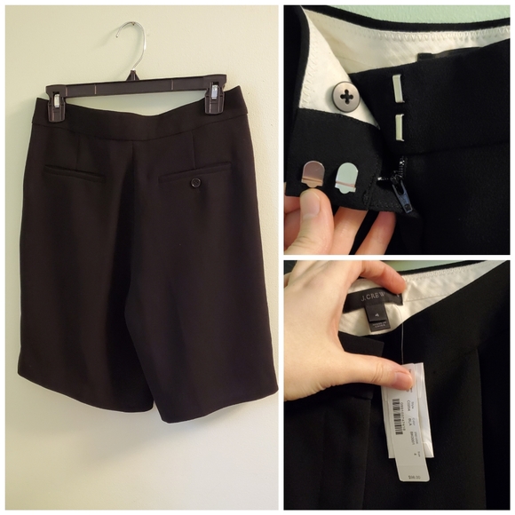 J. Crew Mid Length Trouser Shorts - Picture 5 of 9